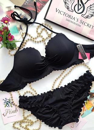 Купальник victoria's secret xs s m l 40 38 36 34 34b 75b глубокая чашка