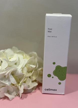 Celimax noni mist — зволожуючий міст для обличчя з екстрактом ноні, 50 мл