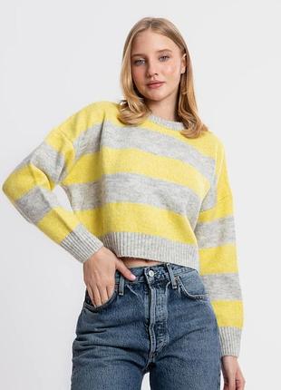 Укорочений светр у смужку xs.primark