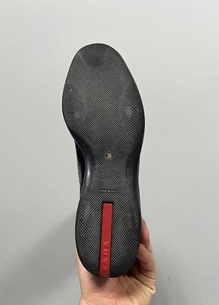 Шкіряні чоботи prada 8