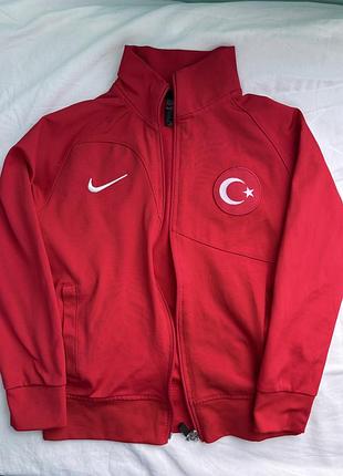 Дитяча спортивна кофта олімпійка nike збірна туреччини оригінал на зріст 116 см