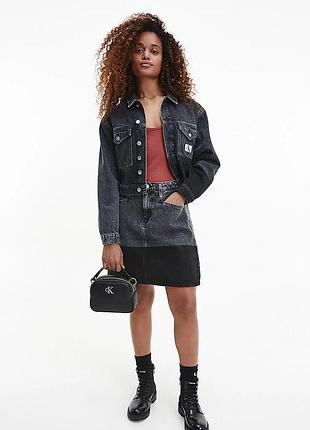 Calvin klein jeans нова оригінальна спідниця спідничка сіра розмір 24
