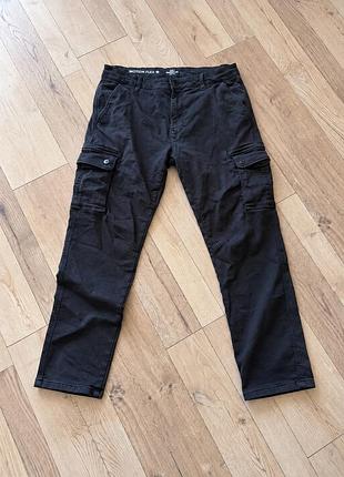 Штани чоловічі next motion flex slim fit, чорні, розмір 36r