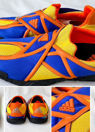 Кросівки чоловічі adidas синьо-жовті