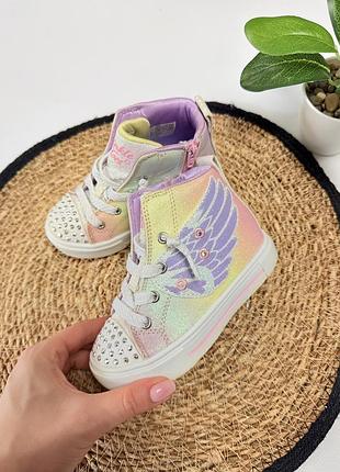 Хайтопи skechers 4