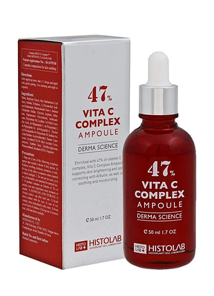 Histolab vita c complex ampoule 47% — освітлювальний концентрат з вітаміном с, 50 мл