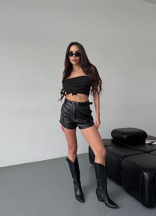 Extra mini – шорти у чорному кольорі❤️‍🔥 3