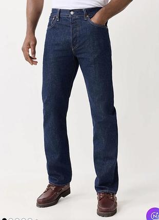 Джинси чоловічі levi’s 501 класичні сині