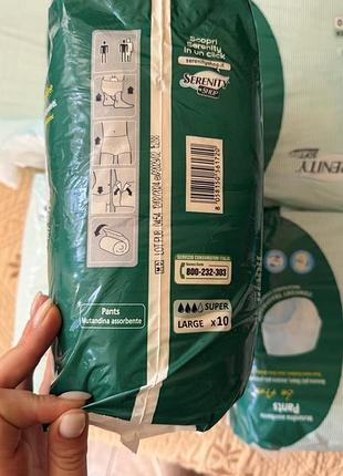 Підгузки для дорослих serenity pants 4