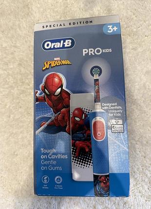 Зубна електрична дитяча щітка oral-b pro kids 3+