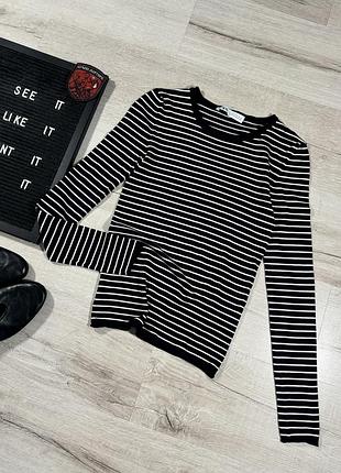 Джемпер в смужку zara
