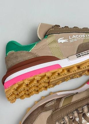 Lacoste elite active w brown green 3