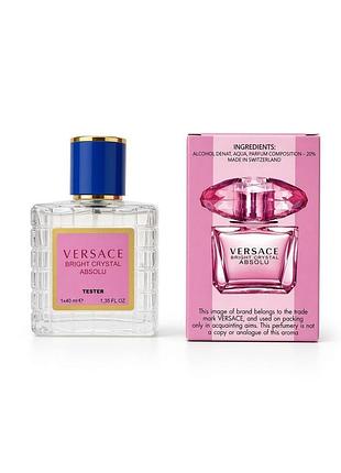 ,духи жіночі versace bright crystal absolu 40 мл парфуми версаче брайт крістал абсолю