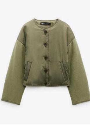 Коротка куртка zara.