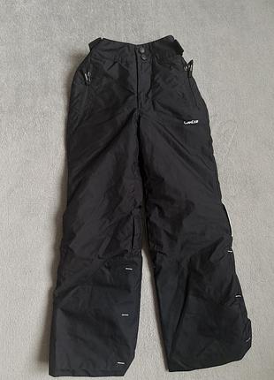 Зимові комбінезони для дітей decathlon чорні 115-124 см