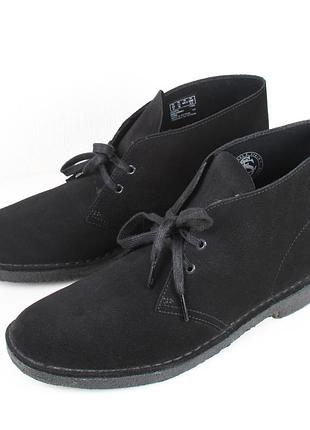 Чоловічі черевики clarks originals desert boot чорні 44.5