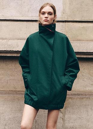 Комбинированный тренч zw collection