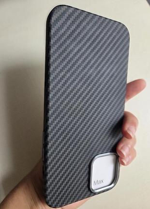 Чохол apple iphone 12 pro max карбоновий 3