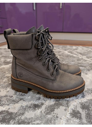 Черевики нубук демісезонні timberland
