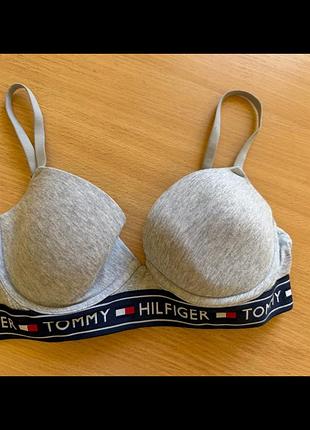 Оригінальний бюстгальтер tommy hilfiger modern cotton t-shirt bra (розмір 80b)