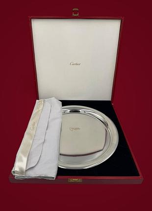 Посріблена таця cartier. франція