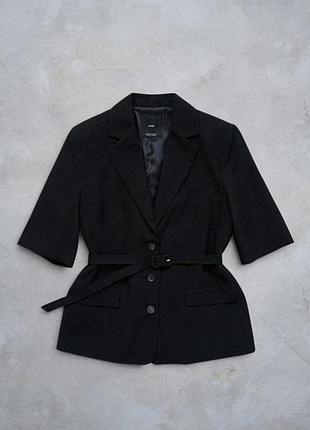 Льняной пиджак жакет mango × zara × massimo dutti