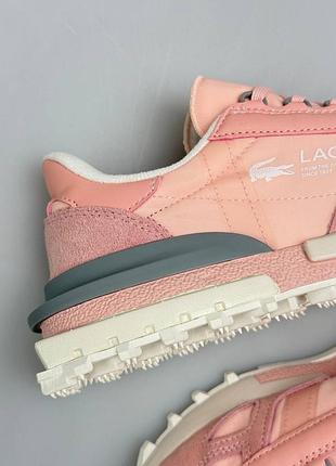 Lacoste elite active w pink grey 3