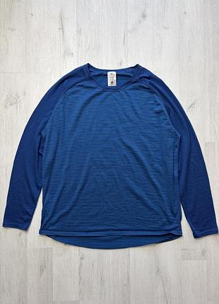Чоловіча вовняна термобілизна термолонгслів crane merino wool розмір xl