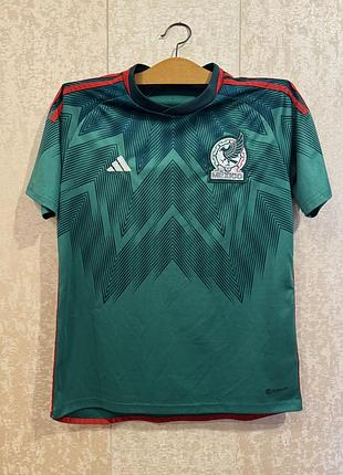 Футболка чоловіча adidas mexico домашня зелена