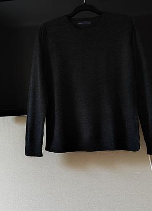 Легкий м'який сірий светр m&s