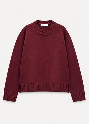 Свето zara бургунді xs