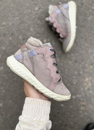 Ecco gore tex сапожки детские на липучках 30 размер мембранные зимние демисезонные outdoor hiking boots kids