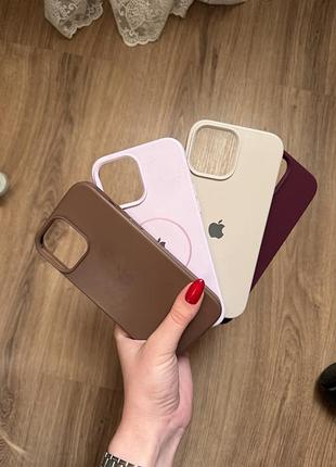 Чохол apple для iphone 13 pro max силіконовий
