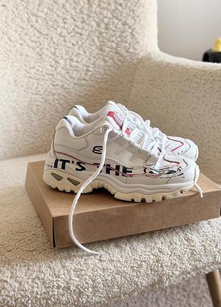 Кросівки skechers білі 2
