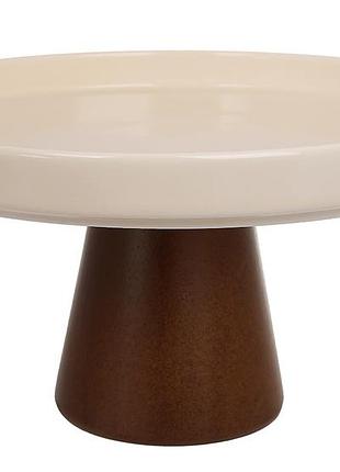 Подставка для десертов 21х11,5 см, natural serving cream