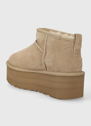Ugg уггі ultra mini platform sand оригінал 2