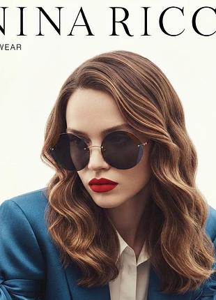 Круглые безоправнi окуляри nina ricci- snr270- france- original