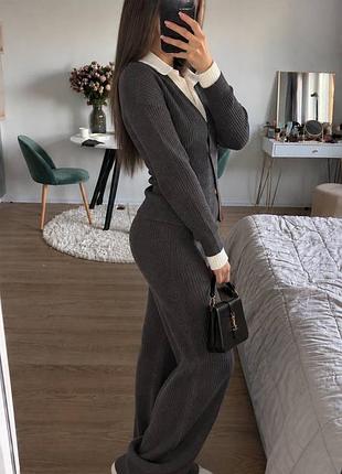 Костюм ангора кофта штани 9