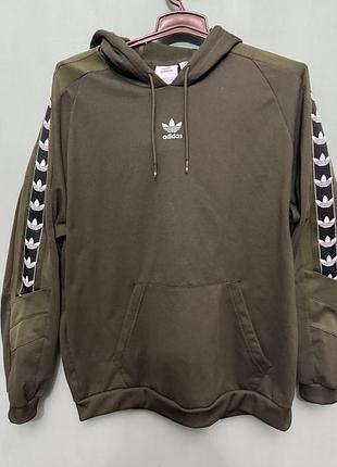 Худі adidas з лампасами (хакі)
