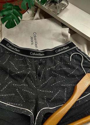 Домашние пижамные шорты calvin klein