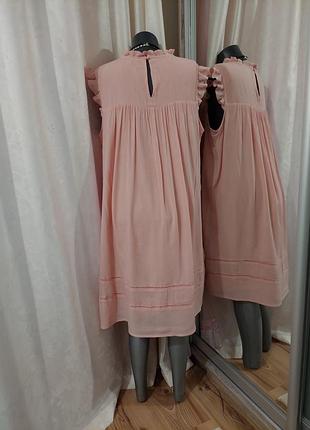 Нежное с прошвой платье 👗 2