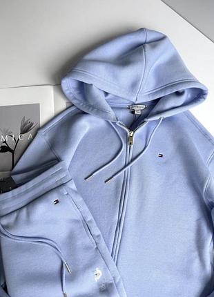Спортивний костюм жіночий tommy hilfiger блакитний