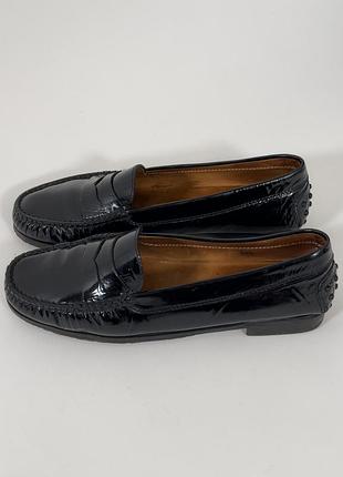 Актуальні трендові лакові лофери tod’s розмір 37,5 🔥🔥🔥