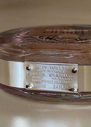 Chanel chance eau tendre 100 мл тестер, оригінал 2