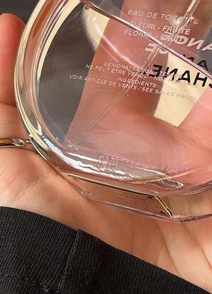 Chanel chance eau tendre 100 мл тестер, оригінал 3