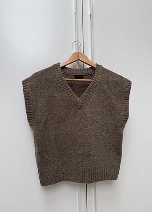 Жилет massimo dutty  з натуральної вовни, s