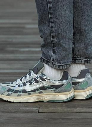 Nike p-6000 gore-tex ‘flat pewter’ зимові термо кросівки