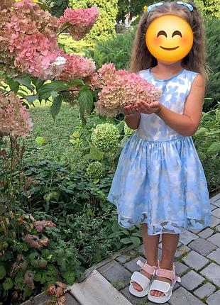 Праздничное платье для девочки, нарядное платье, платье