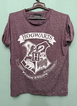 Бордова футболка harry potter (гоґвортс)