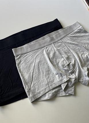 2 шт набір боксерів труси чоловічі h&m
